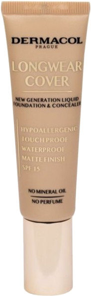 Dermacol Longwear Cover Foundation & Concealer 03 Beige 30ml