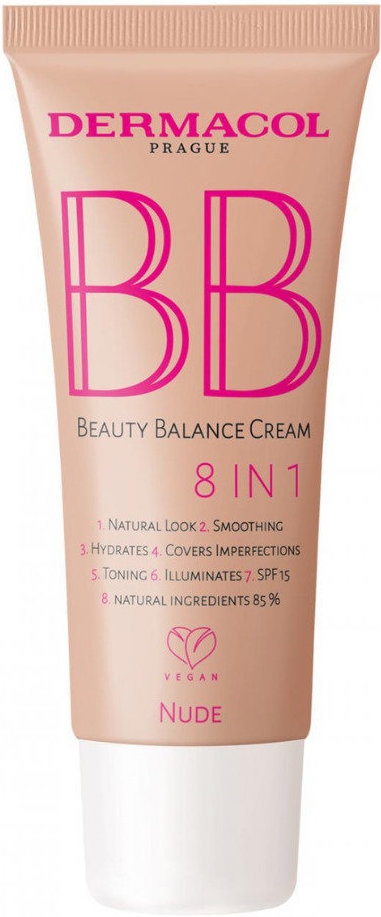 Dermacol BB Beauty Balance Cream 8 in 1 SPF15 02 Nude 30ml