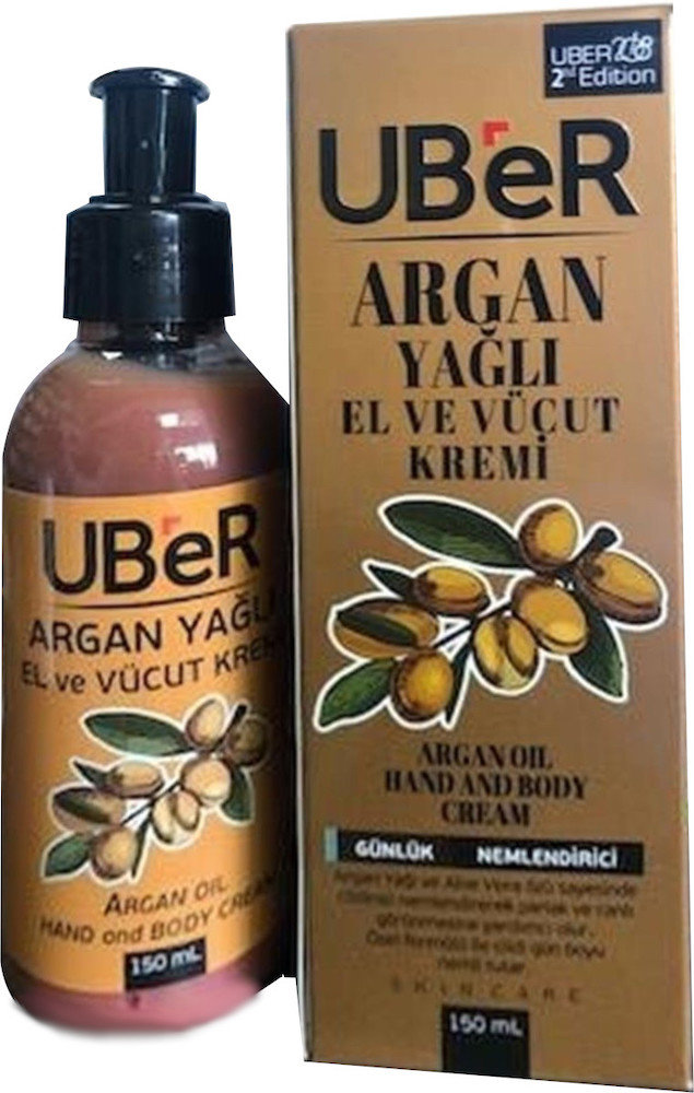Uber Argan Oil Hand & Body Cream 150ml