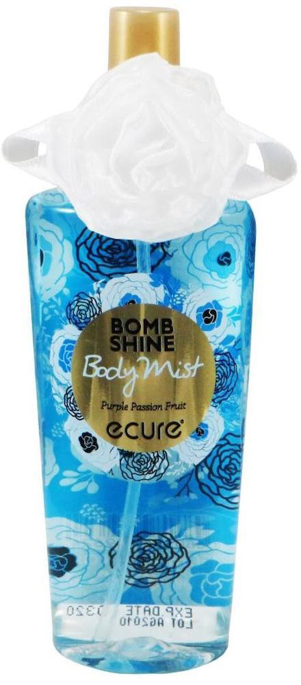 Ecure Body Mist Bomb Shine Purple Passion Fruit 150ml