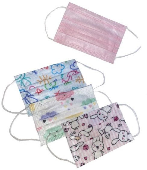 Disposable Face Protection Mask for Girls 5τμχ