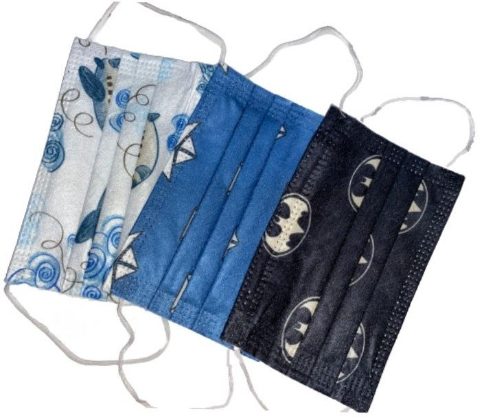 Disposable Face Protection Mask for Boys 5τμχ
