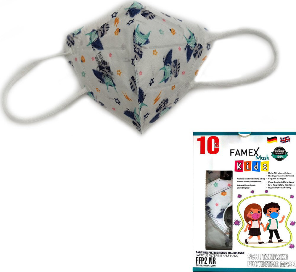 Famex Kids Mask FFP2 NR Astrokid 10τμχ