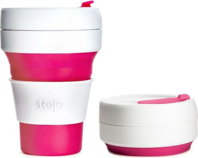 Stojo Collapsible Cup Hello Stojo 355ml Pink 1τμχ