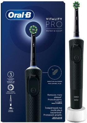 Oral-B Vitality Pro Electric Toothbrush Μαύρο 1Τμχ