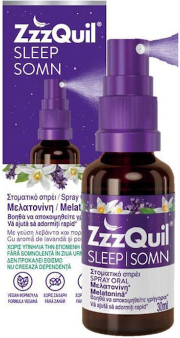 ZzzQuil Sleep Melatonin Oral Spray 1mg 30ml