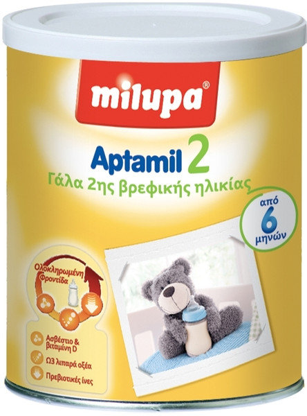 Milupa Aptamil 2  Baby Milk Powder 6-10m 400gr