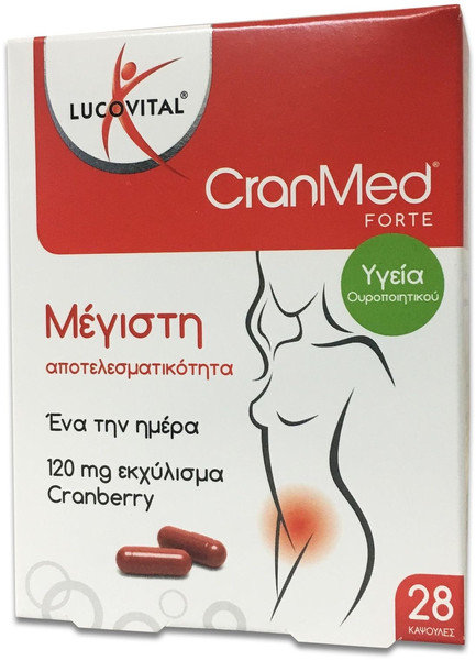 Naturalia Lucovital CranMed Forte 28caps 