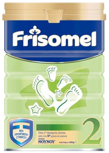 Frisomel No2 Baby Milk 6m+ 400gr Frisomel No2 Baby Milk 6m+ 400gr
