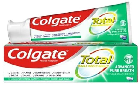 Colgate Total Advanced Pure Breath Toothpaste 75ml