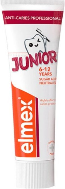 Elmex Anti-Caries Professional Junior Παιδική Οδοντόκρεμα 75ml