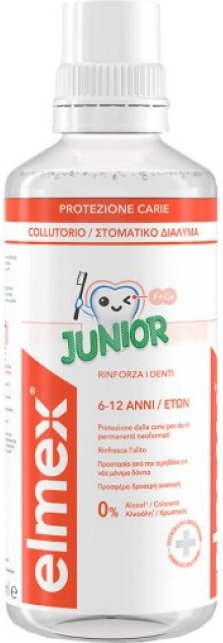 Elmex Caries Protection Junior Στοματικό Διάλυμα 400ml