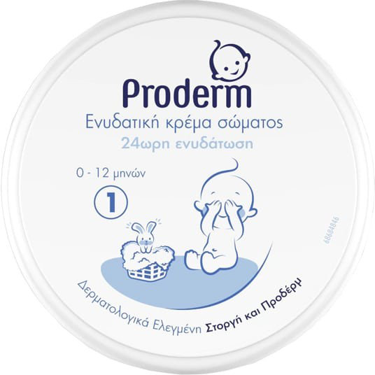 Proderm Moisturizing Cream 0-12m 200ml