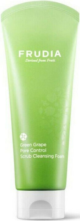 Frudia Green Grape Pore Control Scrub Cleansing Foam 145ml
