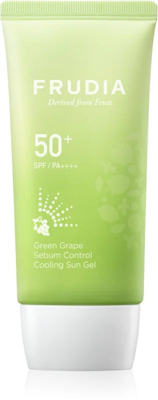 Frudia Green Grape Sebum Control Cooling Sun Gel SPF50+ 50ml Frudia Green Grape Sebum Control Cooling Sun Gel SPF50+ 50ml