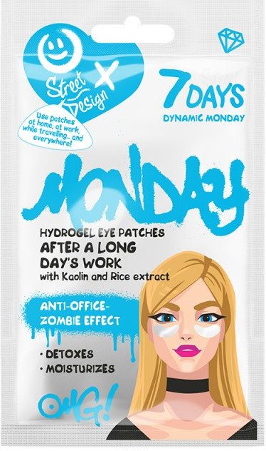 7DAYS Hydrogel Eye Patches Dynamic Monday 2.5 gr
