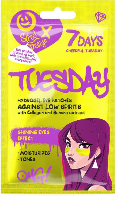 7DAYS Hydrogel Eye Patches Cheerful Tuesday 2.5gr