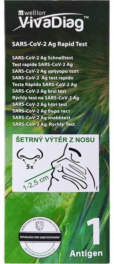 Wellion Vivadiag Pro SARS-Cov-2 Ag Rapid Test 1τμχ