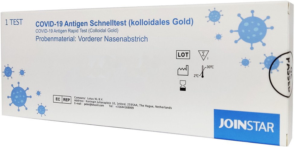 Joinstar Covid-19 Antigen Rapid Test (Colloidal Gold) 1τμχ
