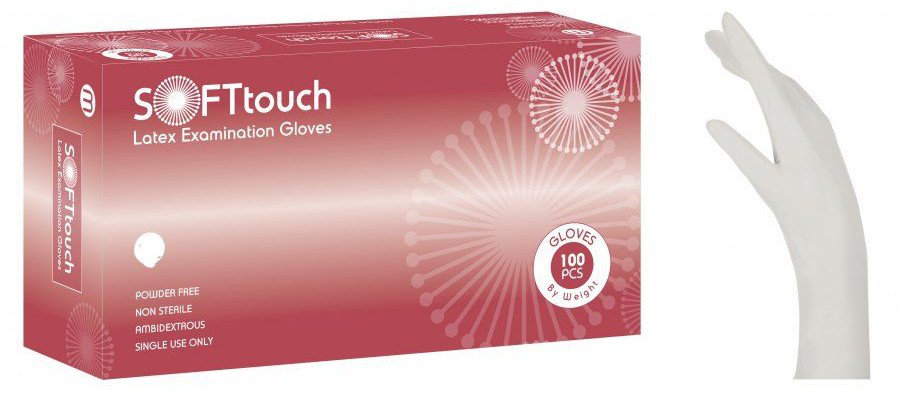 Bournas Medicals Latex ExaminationGloves SoftTouch XS 100τμχ