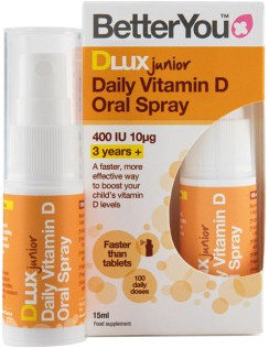 BetterYou DLux Junior Daily Vitamin D 400iu 15ml