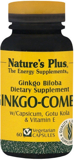 Nature's Plus Ginkgo Combo 120mg 60vcaps