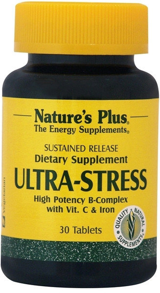 Nature's Plus Ultra-Stress with Iron 30tabs