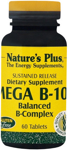 Nature's Plus Mega B-100 Balanced B-Complex 60tabs