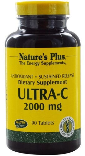 Nature's Plus Ultra C 2000mg with Rose Hips 60tabs