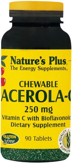 Nature's Plus Acerola C Complex 250mg 90chew.tabs