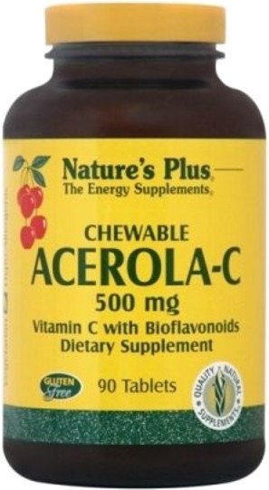 Nature's Plus Acerola C Complex 500mg 90chew.tabs