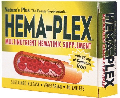 Nature's Plus Hema Plex 30tabs 