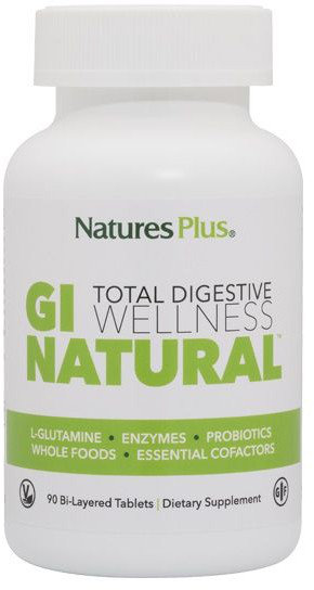 Nature's Plus GI Natural Total Digestive Wellness 90tabs