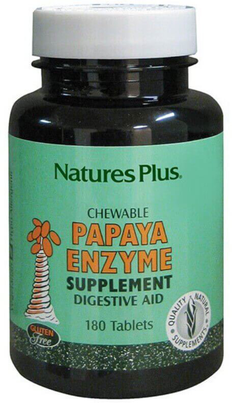 Nature's Plus Papaya Enzyme Digestive Aid 180tabs