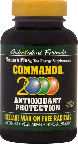 Nature's Plus Commando 2000 Antioxidant Protection 60tabs 