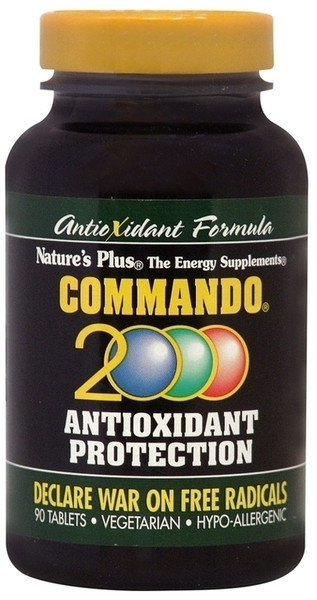 Nature's Plus Commando 2000 Antioxidant Protection 90tabs