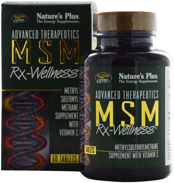 Nature's Plus MSM Rx Wellness 60tabs