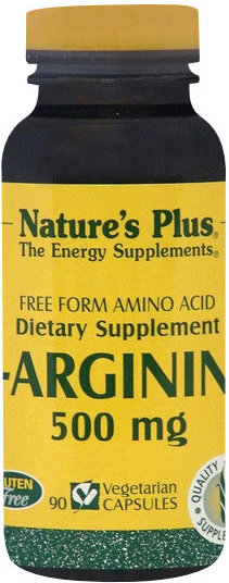 Nature's Plus L-Arginine 500mg 90vcaps