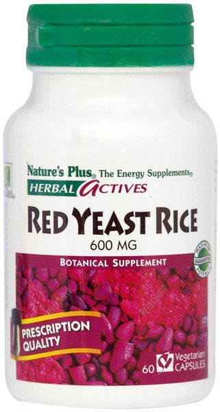 Nature's Plus Red Yeast Rice 600mg 60vcaps
