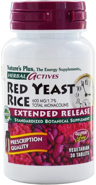 Nature's Plus Red Yeast Rice 600mg 30tabs