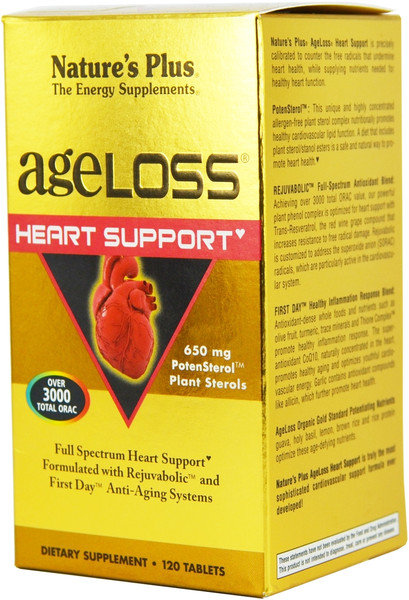 Nature's Plus Ageloss Heart Support 120tabs