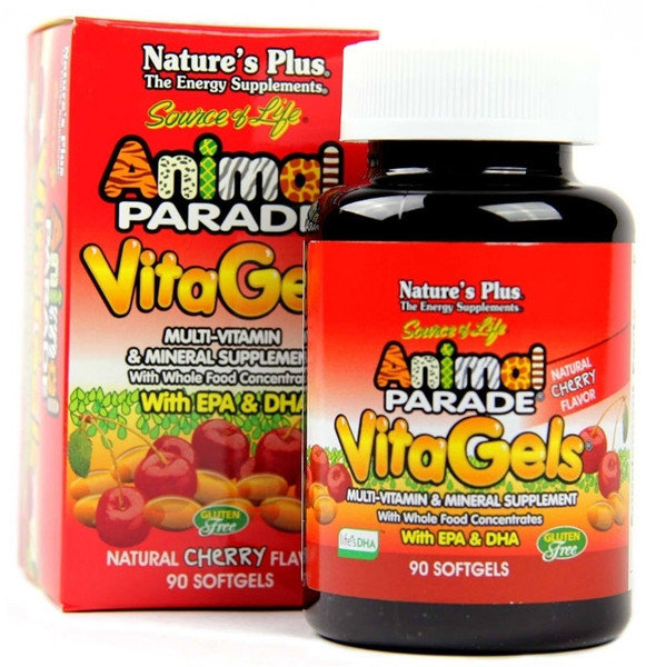 Nature's Plus Animal Parade VitaGels 90softgels