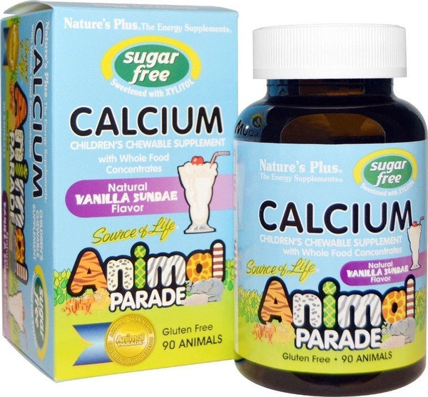 Nature's Plus Animal Parade Calcium 90chew.tabs
