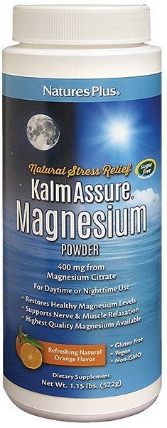 Nature's Plus Kalm Assure Magnesium Powder 400mg 522gr