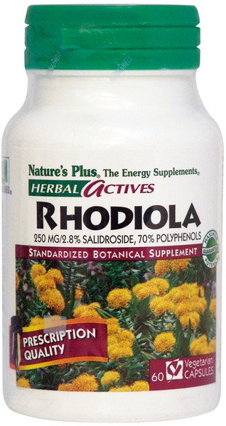 Nature's Plus Rhodiola 250mg 60vcaps 