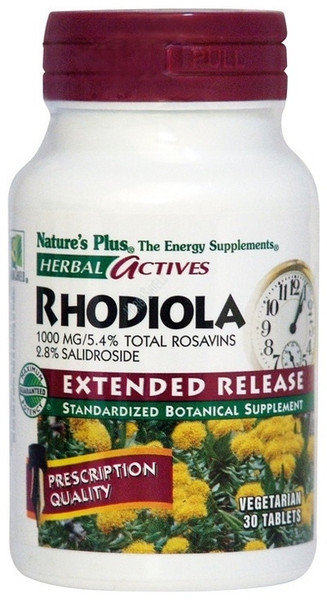 Nature's Plus Rhodiola 1000mg Extended Release 30tabs