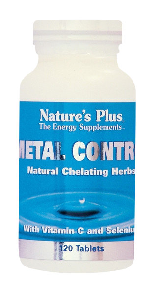 Nature's Plus Metal Control Natural Chelating Herbs 120tabs