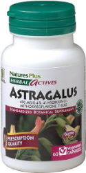 Nature's Plus Astragalus 450mg Συμπλήρωμα Διατροφής Αστράγαλος Για Ενίσχυση Του Ανοσοποιητικού 60vcaps 135