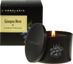 L'Erbolario Black Juniper Perfumed Candle 1τμχ