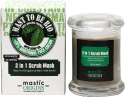 Mastic Origins 2in1 Scrub Mask with Hemp Oil & Mastic 60ml
